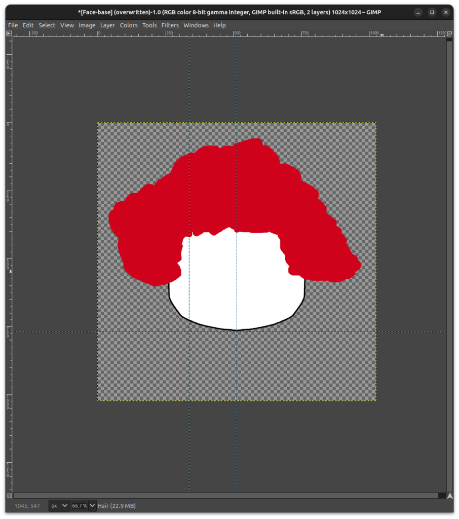 Clown Alley Creator - hair mock-ups